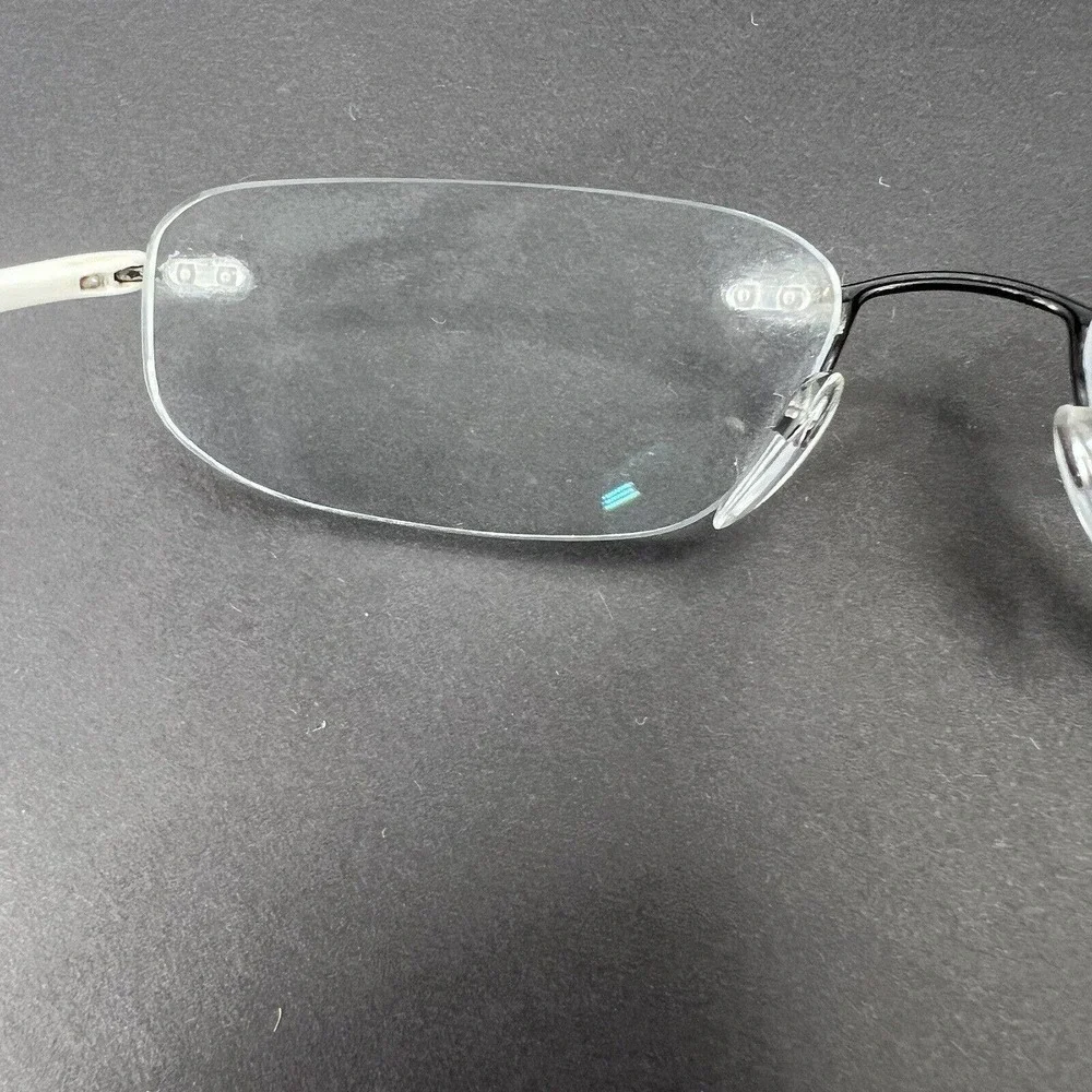 Silhouette Eyeglasses Rimless Frames Titanium White / Black